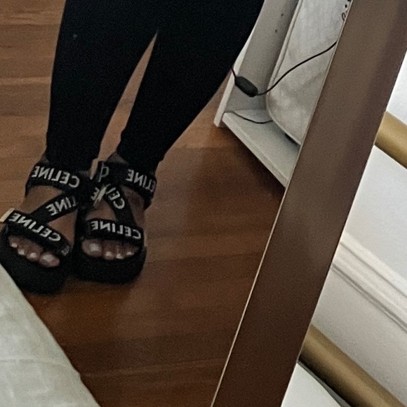 Celine Leo Strappy Dad Sandals - Picture 5 of 6